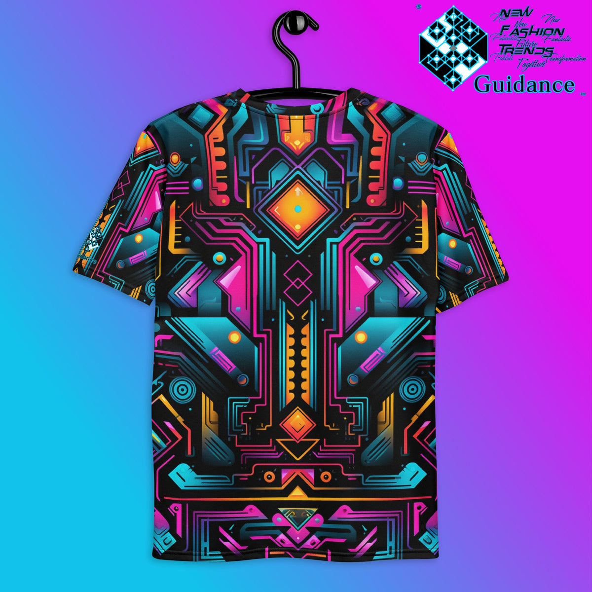 Galactic Synth T-Shirt T-Shirts by XGuidance XS 3