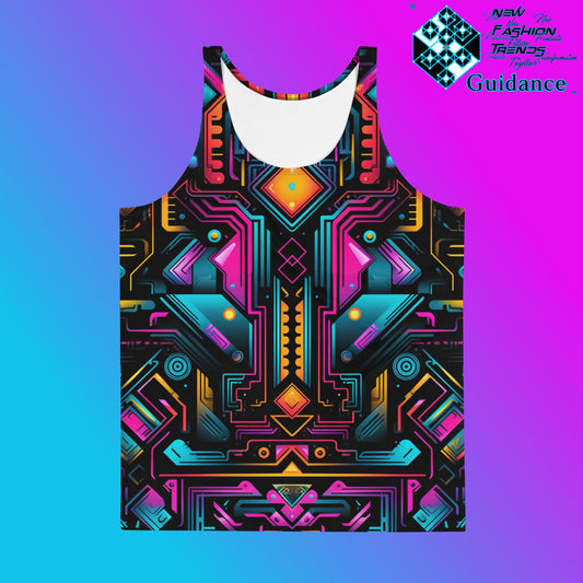 Galactic Synth – Tank Top Tank Top by XGuidance XS 1