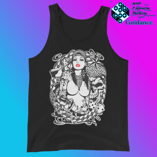 Gang's style - Tank Tops Tank Tops by XGuidance Black 1