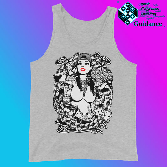Gang's style - Tank Tops Tank Tops by XGuidance Athletic Heather 2