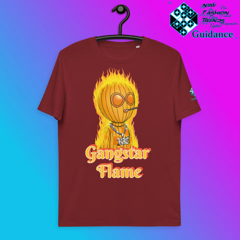 Gangstar Flame T-Shirt T-Shirts by XGuidance Burgundy 10