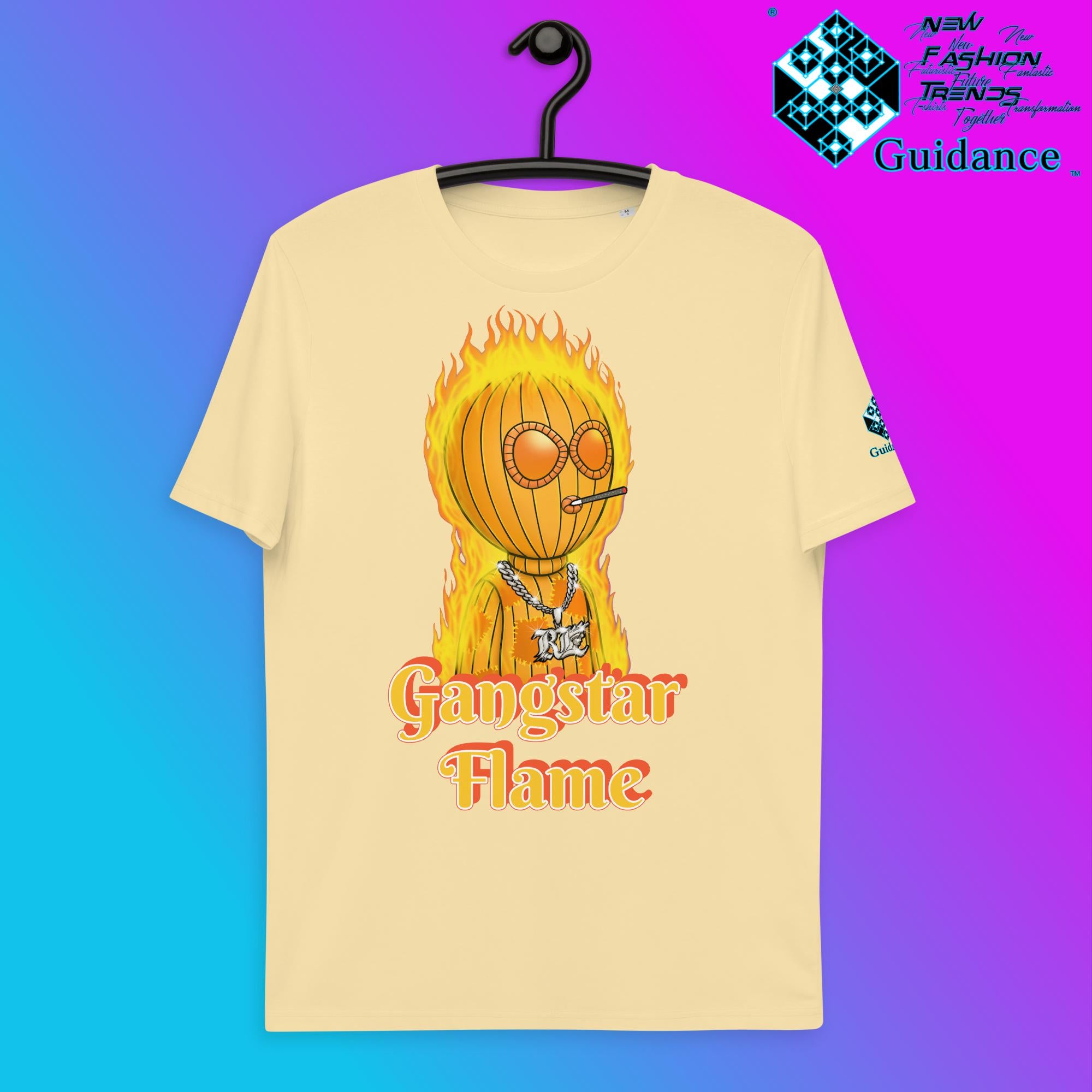 Gangstar Flame T-Shirt T-Shirts by XGuidance Butter 15