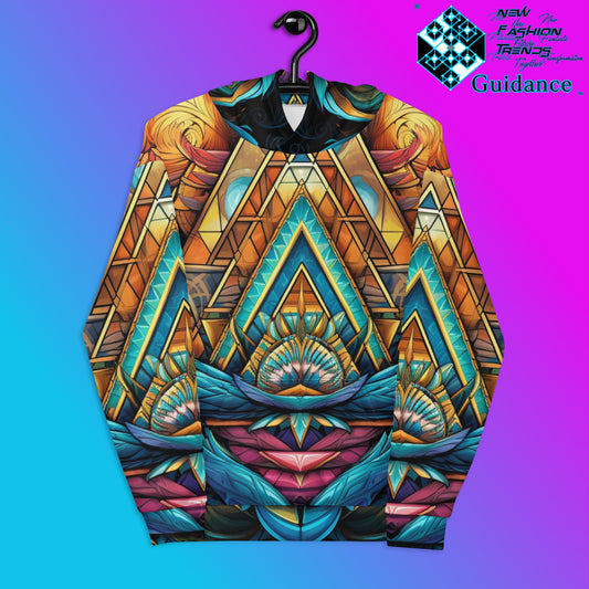 Geometric Angels Hoodie by XGuidance XS 1