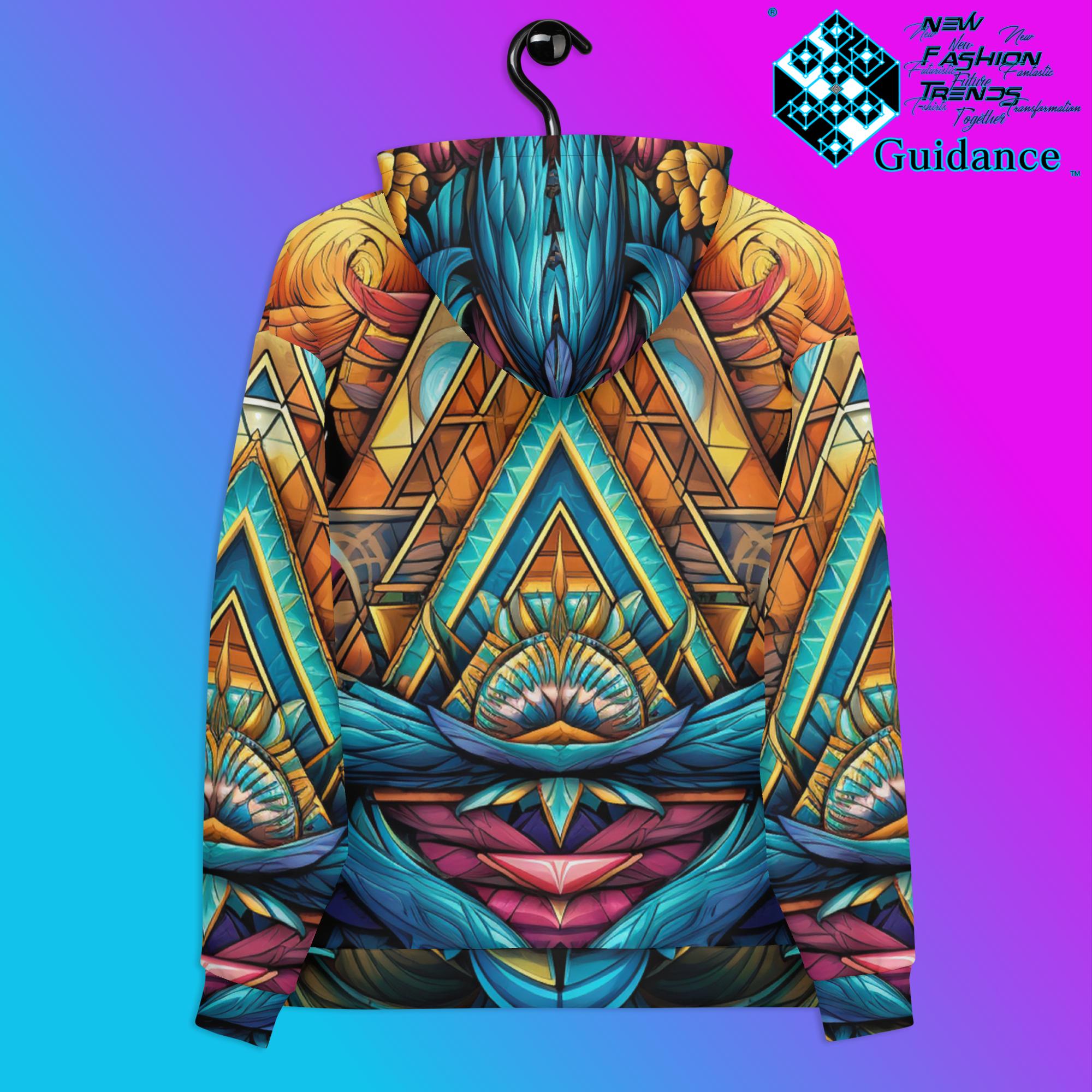 Geometric Angels Hoodie by XGuidance XS 2
