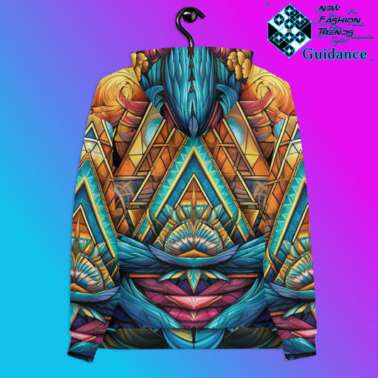 Geometric Angels Hoodie by XGuidance XS 2