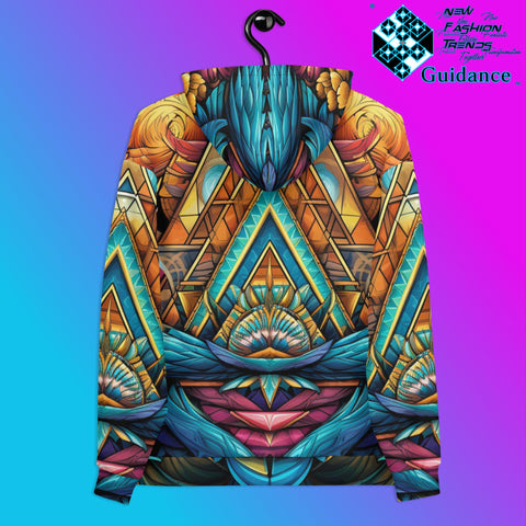 Geometric Angels Hoodie by XGuidance XS 2