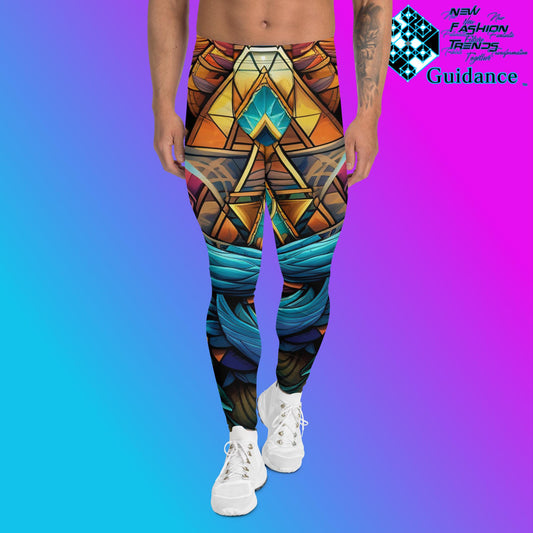 Geometric Angels Leggings Yoga & Spiritual Style by XGuidance XS 1