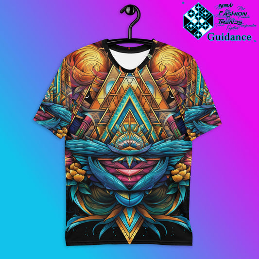 Geometric Angels T-Shirt – Sacred Angelic Geometry Festival Wear T-Shirts by XGuidance XS 1