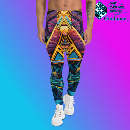 Geometric Chronicles Leggings Yoga & Streetwear by XGuidance XS 1