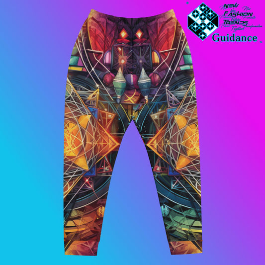GeoSymmetry Jogger Pants – Geometric Festival Streetwear by XGuidance XS 1