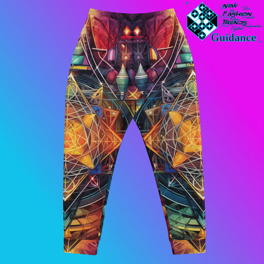 GeoSymmetry Jogger Pants – Geometric Festival Streetwear by XGuidance XS 2