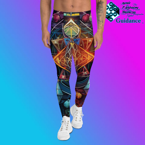 GeoSymmetry Leggings Yoga & Geometric Style by XGuidance XS 1