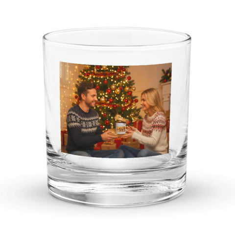 Custom Whiskey Rocks Glass – Add Your Text or Picture