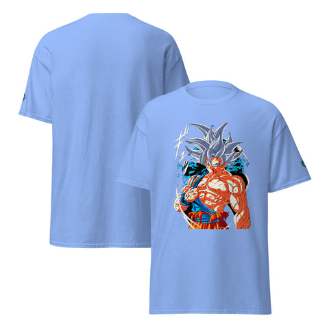 Goku Ultra Instinct T-Shirt for Anime Fans T-Shirts by XGuidance Carolina Blue 10