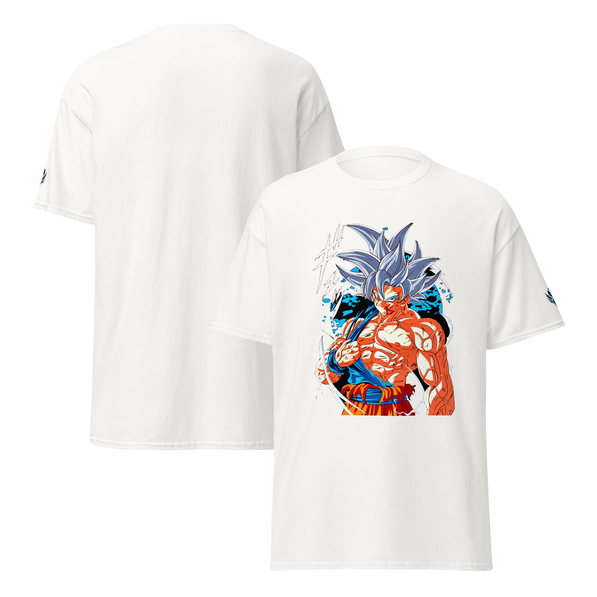 Goku Ultra Instinct T-Shirt for Anime Fans T-Shirts by XGuidance White 13