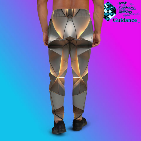 Gold Collision Joggers – Opulent Streetwear Style by XGuidance XS 2
