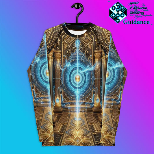 Golden Gateway Sleeve with Cosmic Portal Design by XGuidance XS 1
