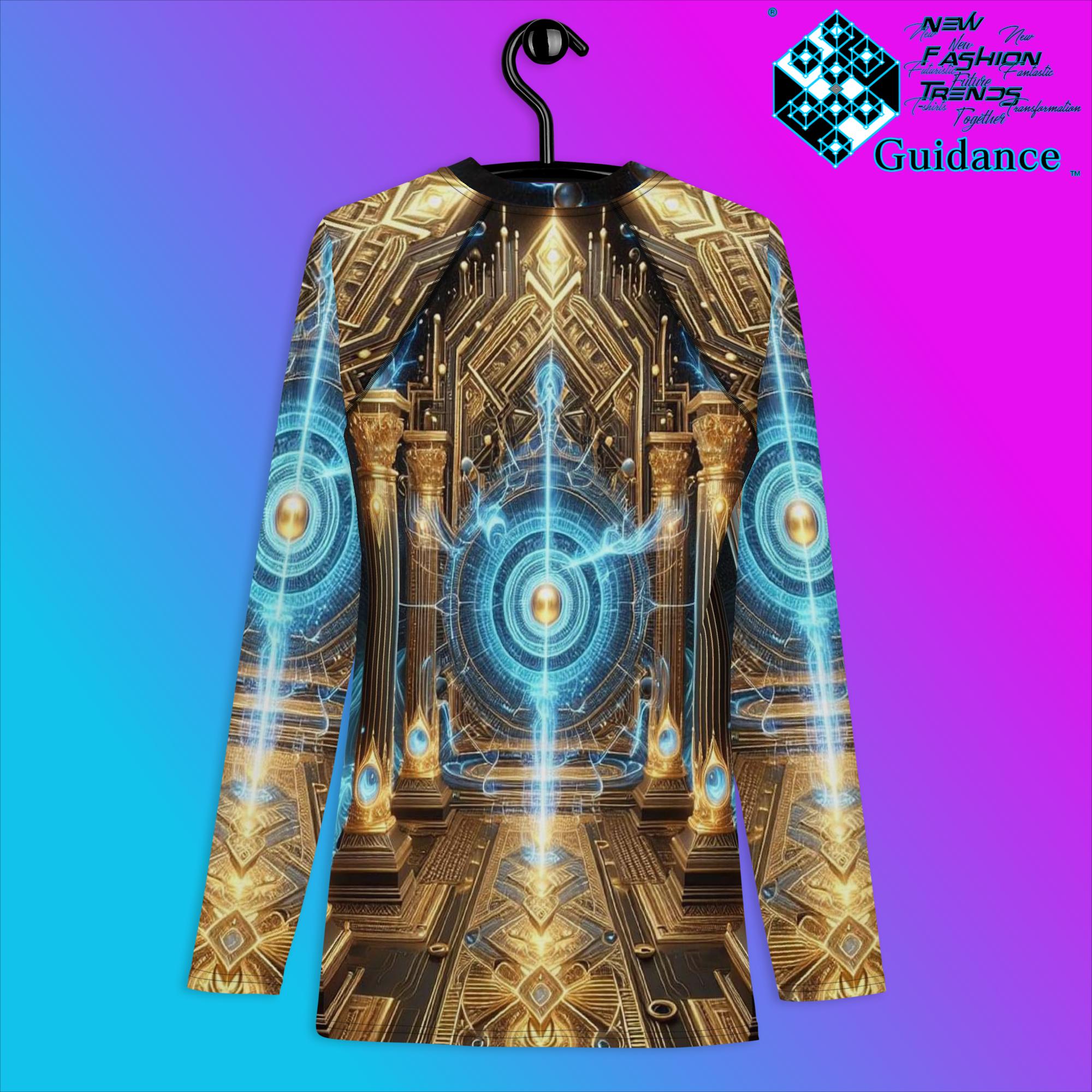 Golden Gateway Sleeve with Cosmic Portal Design by XGuidance XS 2