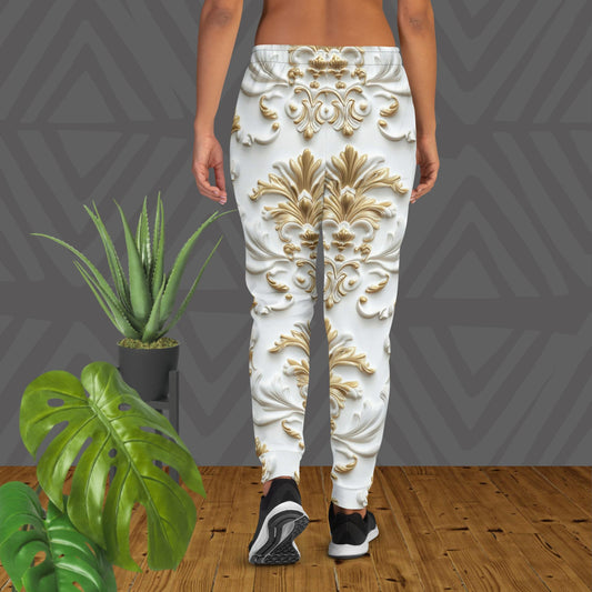 Golden Grace Joggers – Baroque Gold Luxe Sweatpants by XGuidance XS 2