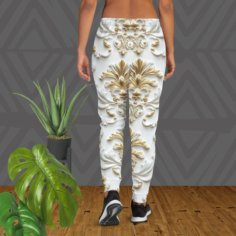 Golden Grace Joggers – Baroque Gold Luxe Sweatpants by XGuidance XS 2