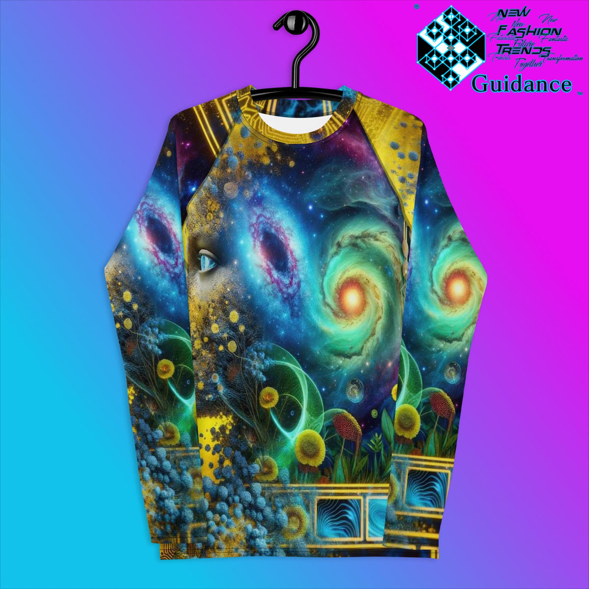 Golden Universe Vision Sleeve with Galactic Light Design by XGuidance XS 1