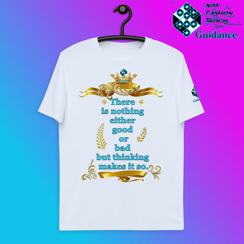 Good Or Bad T-Shirt T-Shirts by XGuidance Serene Blue 15