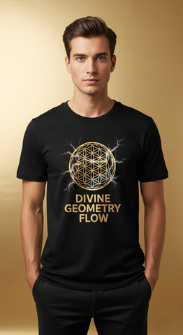 T-Shirt Premium Divine Geometry Flow