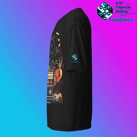 Groove Revival Retro T Shirt by XGuidance Black 11