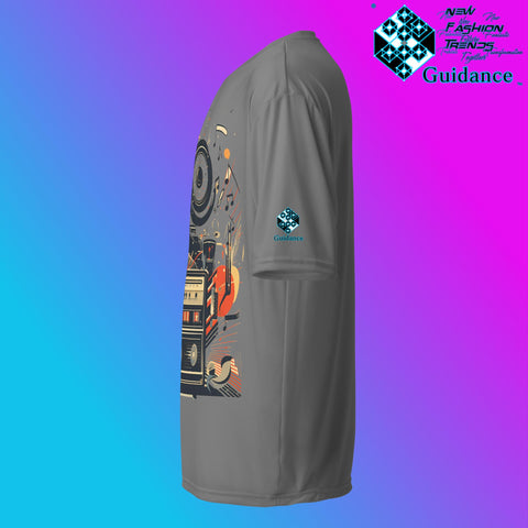 Groove Revival Retro T Shirt by XGuidance Black 13
