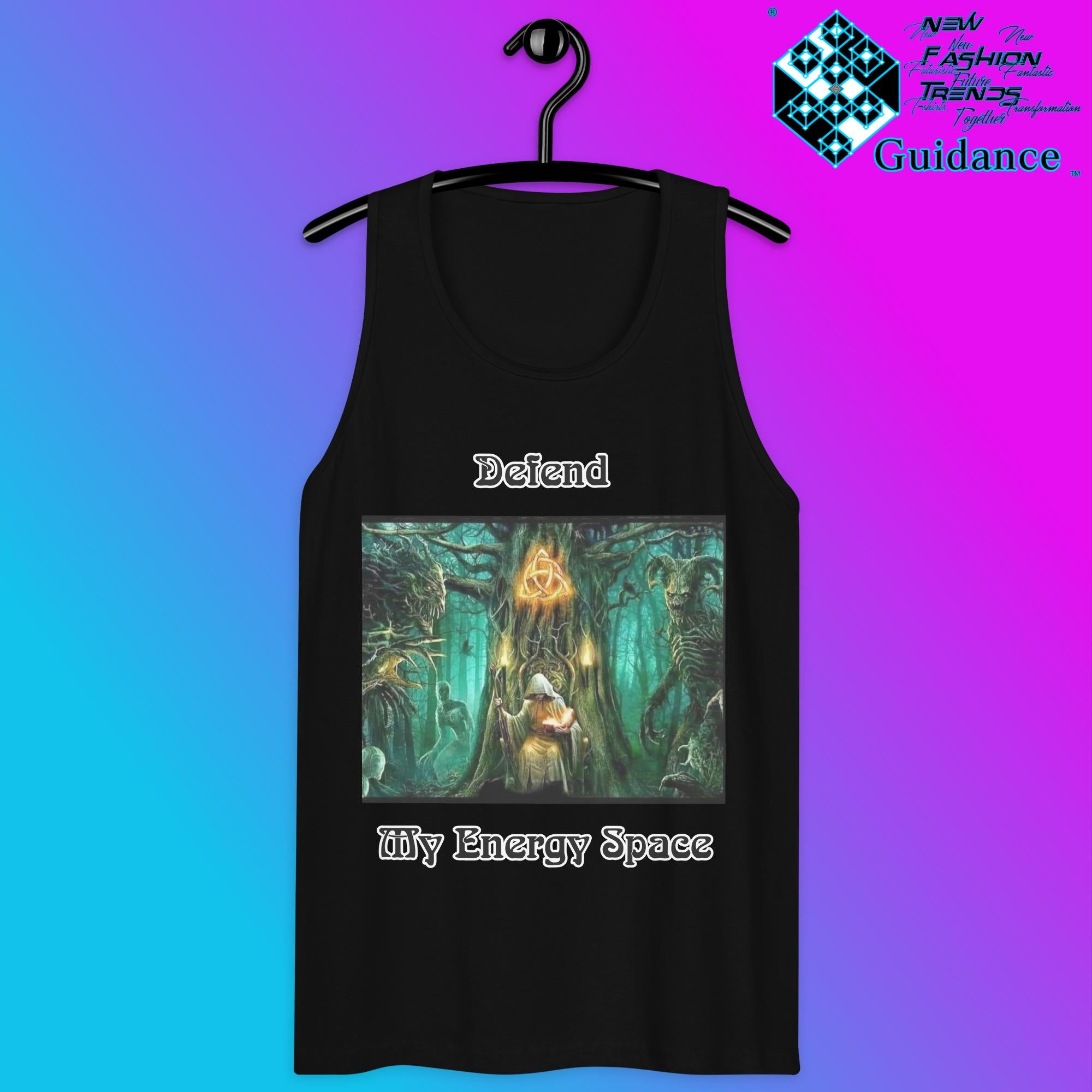 Guardians of Vitality - Tank Tops Tank Tops by XGuidance Black 2