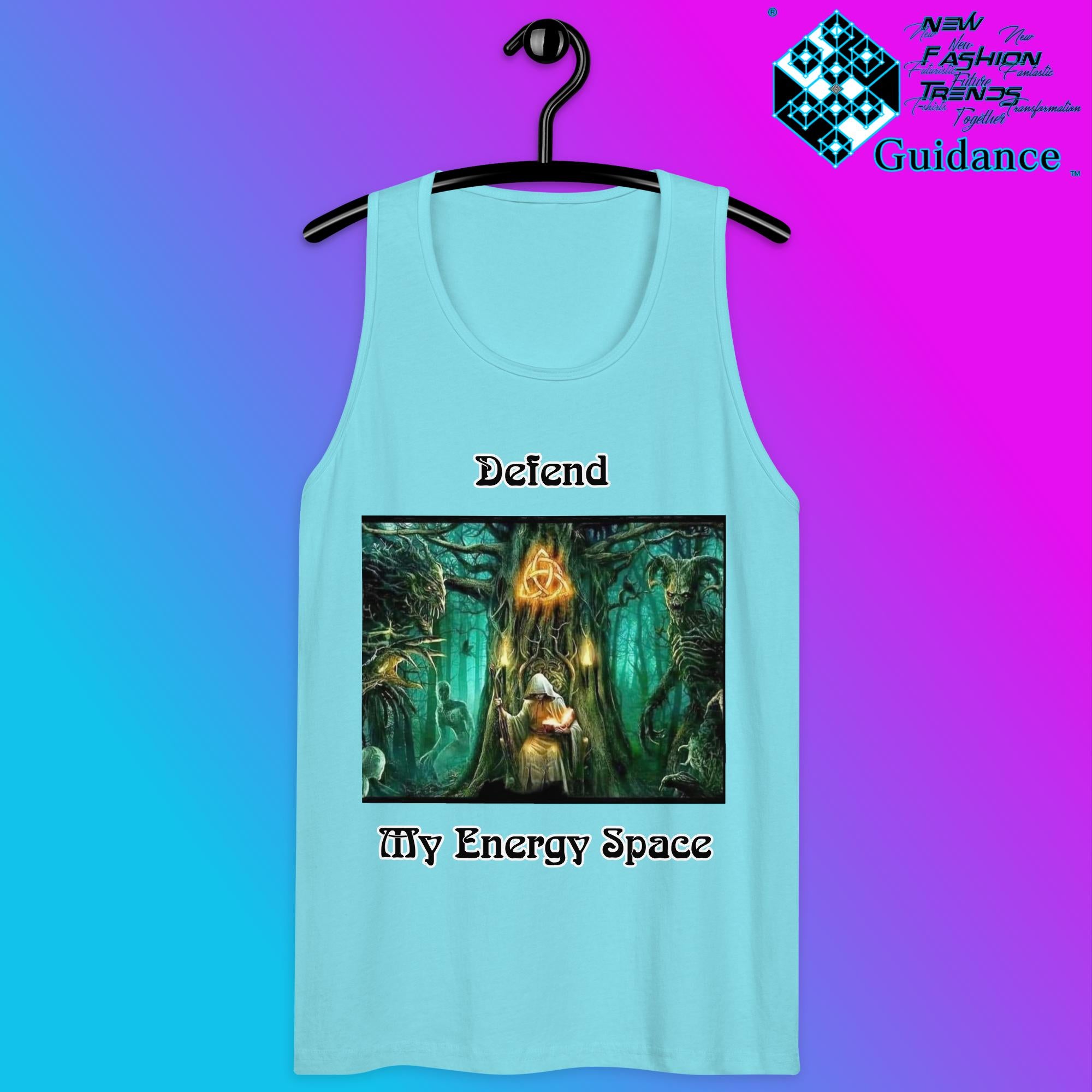 Guardians of Vitality - Tank Tops Tank Tops by XGuidance Pacific Blue 6