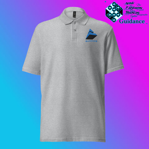 Guidance 3DPyramid - Polo Shirt Polo Shirts by XGuidance Sport Grey 2