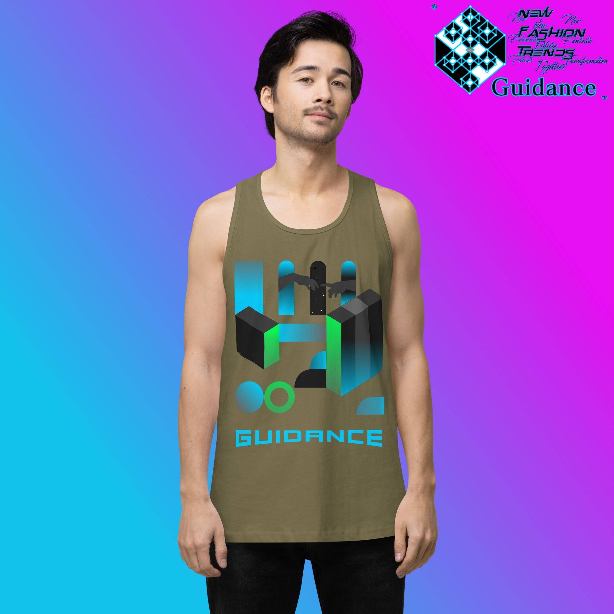 Guidance Premium - Tank Tops Tank Tops by XGuidance Military Green 4