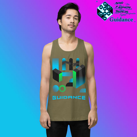 Guidance Premium - Tank Tops Tank Tops by XGuidance Military Green 4