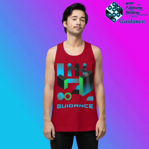 Guidance Premium - Tank Tops Tank Tops by XGuidance Red 7