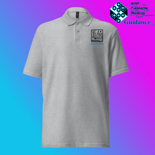 Guided Insights - Polo Shirt Polo Shirts by XGuidance Sport Grey 1