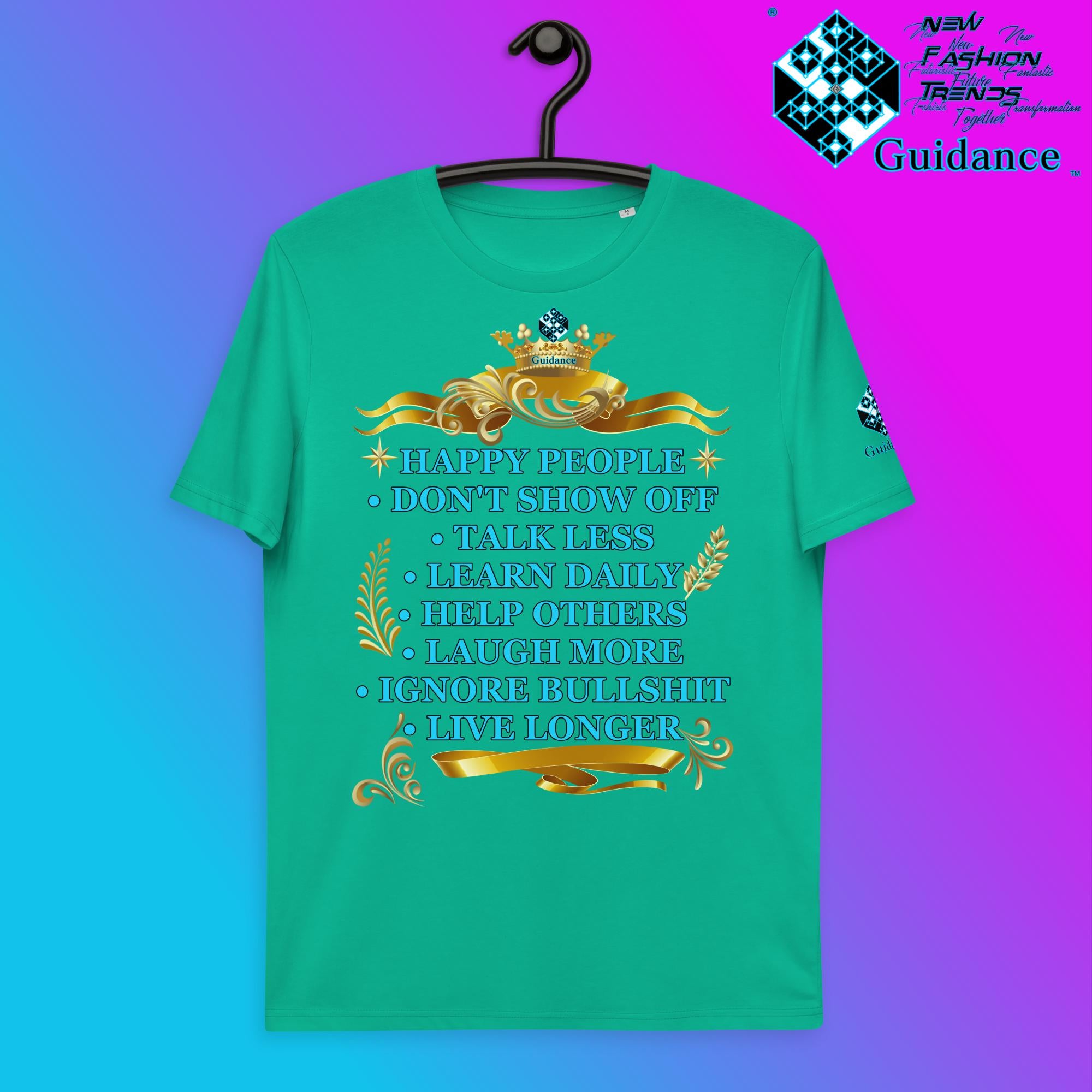 Happy People T-Shirt T-Shirts by XGuidance Go Green 13