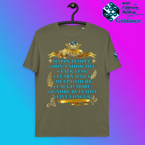 Happy People T-Shirt T-Shirts by XGuidance Khaki 14