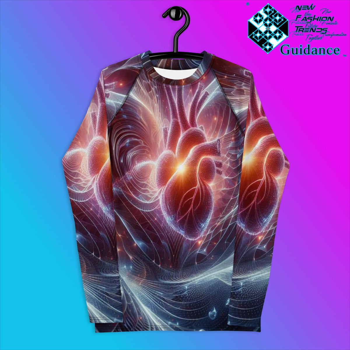 Heart of the Cosmos Sleeve with Universal Love Design by XGuidance XS 1