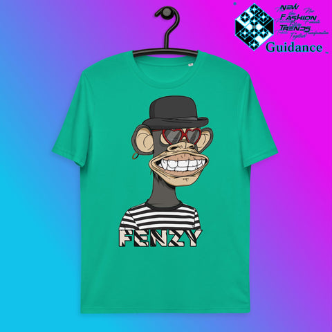 Heartfelt Monkey T-Shirt T-Shirts by XGuidance Go Green 13