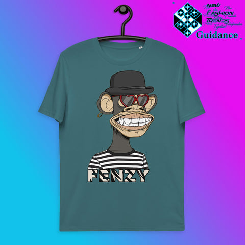 Heartfelt Monkey T-Shirt T-Shirts by XGuidance Stargazer 8