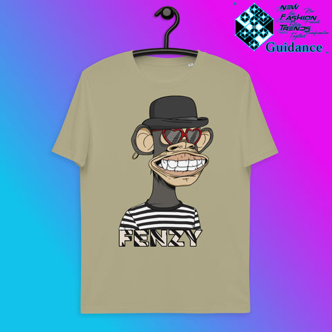 Heartfelt Monkey T-Shirt T-Shirts by XGuidance Sage 9