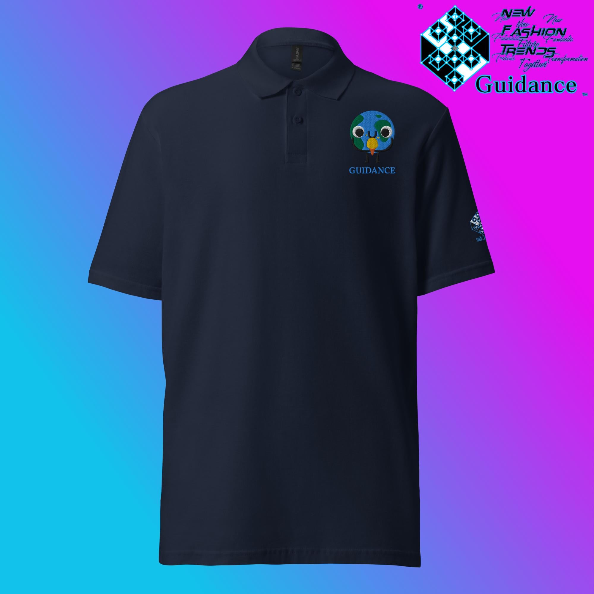Heart's Sweet Delight - Polo Shirt Polo Shirts by XGuidance Navy 5