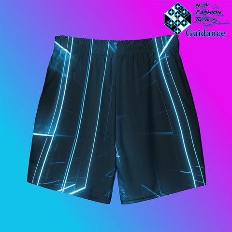 Holographic Illusion Swim Trunks – Futuristic Glow by XGuidance 2XS 2