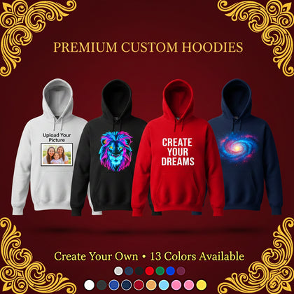 Custom Comfort Colors hoodie with personal design
