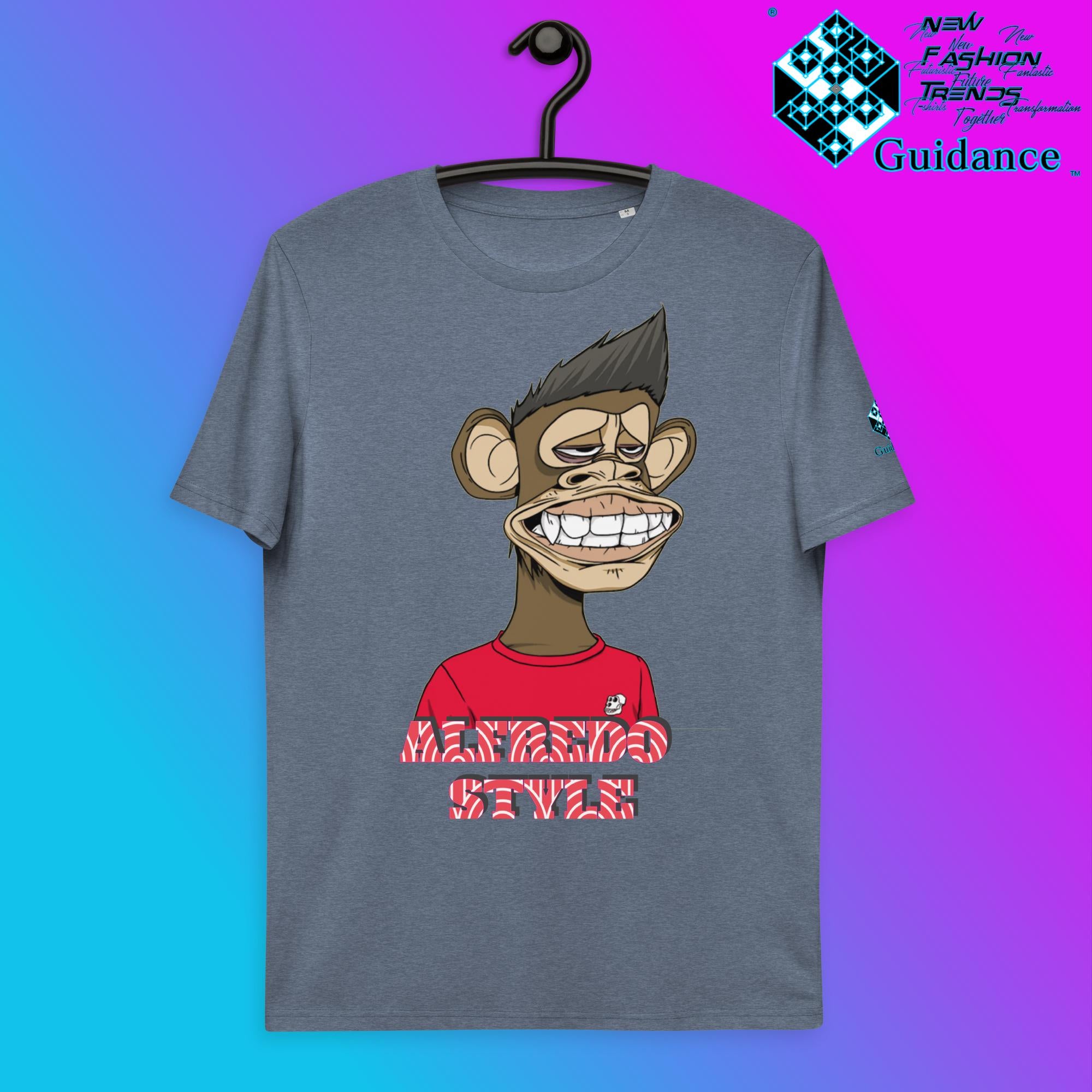 Infectious Grin T-Shirt T-Shirts by XGuidance Dark Heather Blue 12