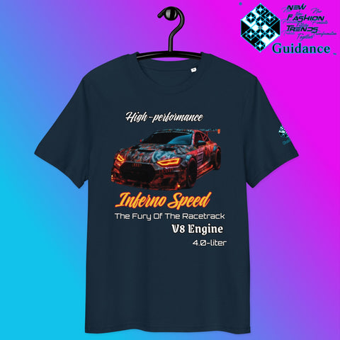 Inferno Speed Demon Tee – V8 Power & Race Camouflage by XGuidance French Navy 6