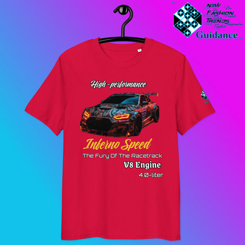 Inferno Speed Demon Tee – V8 Power & Race Camouflage by XGuidance Red 8