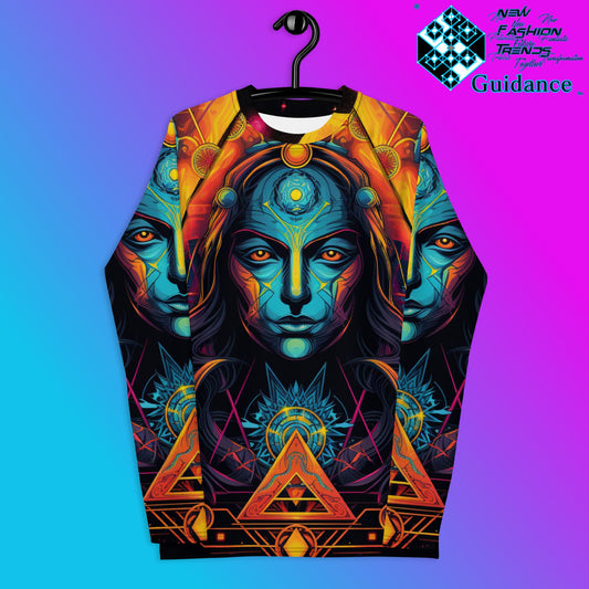 Infinite Grace Psychedelic Long Sleeve Rash Guard by XGuidance XS 1
