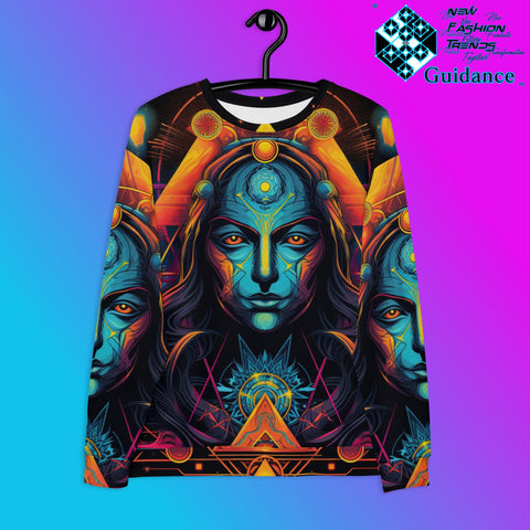 Infinite Grace Sweatshirt – Cosmic Festival Streetwear by XGuidance XS 1